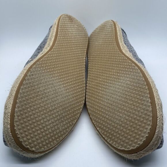 Tom's Classic Espadrille, Gray with Black Dots, size 10 - Picture 5 of 9